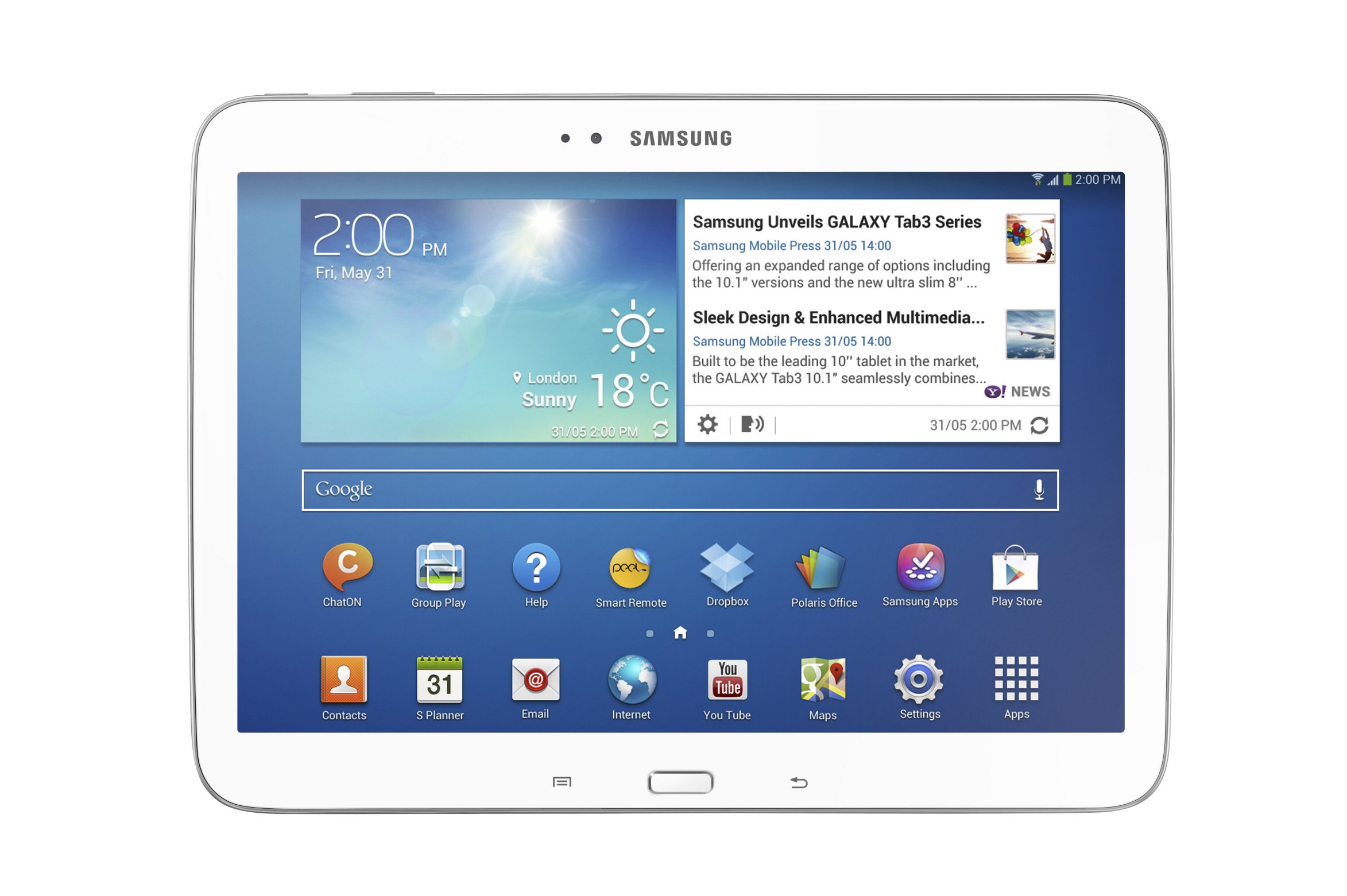 Samsung Galaxy Tab 3 P5210 (10.1inch, 1GB, 16GB, Wifi, Refurbished)