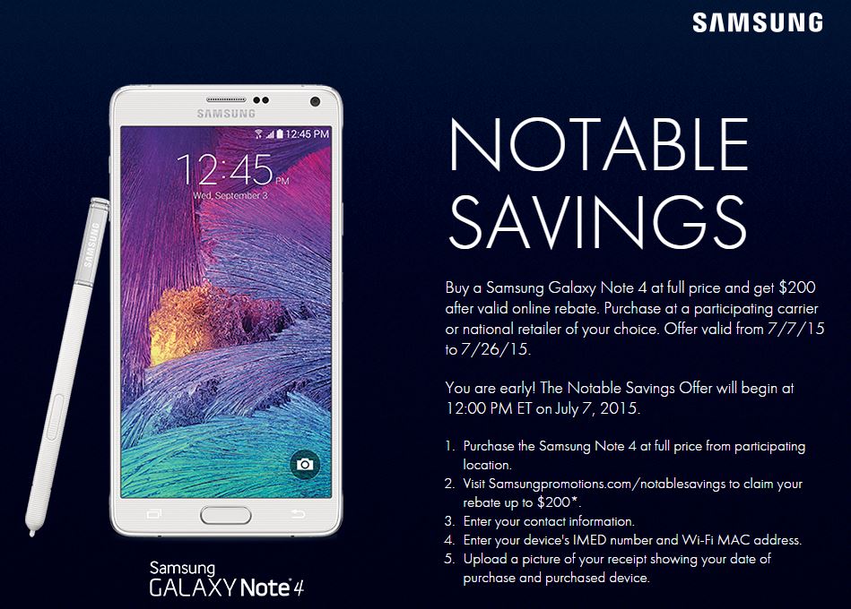 samsung-offering-200-rebate-on-the-galaxy-note-4-in-the-us-sammobile