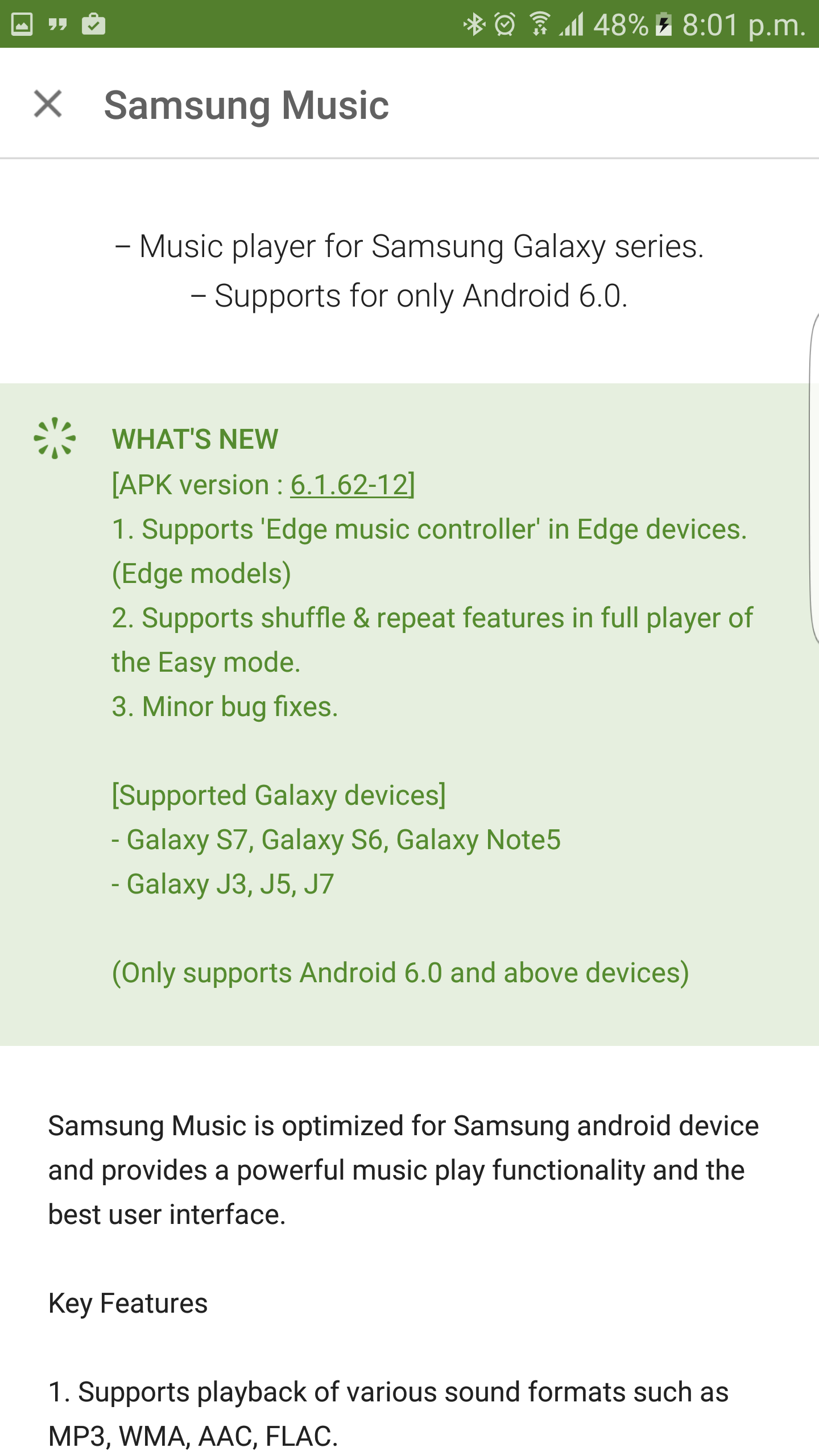 Update to Samsung Music app brings support for edge controls SamMobile