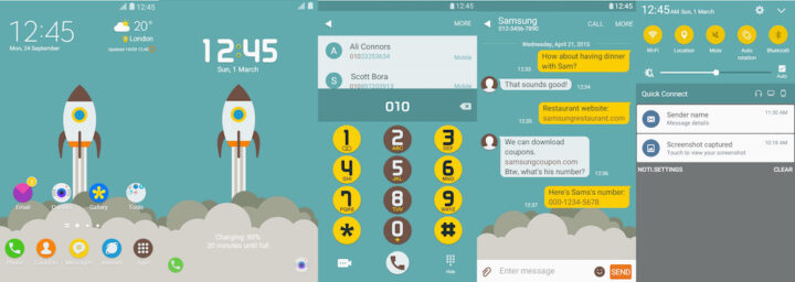 Samsung Galaxy Theme - Astral