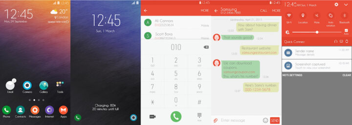 Samsung Galaxy Theme - OrangeUI