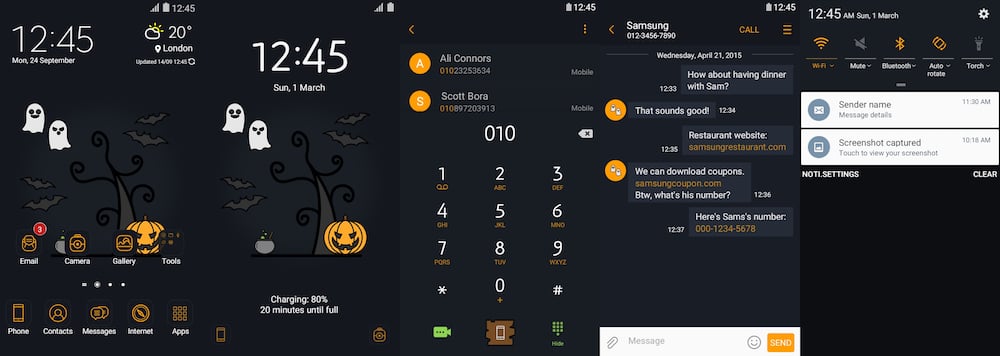 Samsung Galaxy Theme - [MINU] Halloween