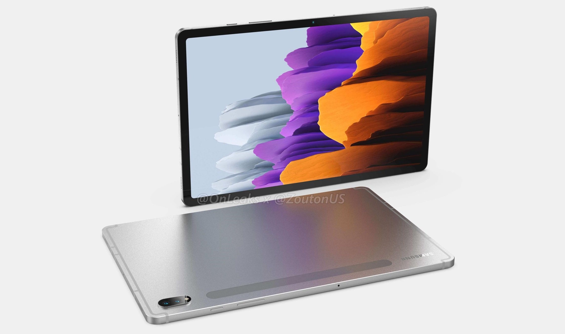Galaxy Tab S8 design looks sleek from all angles in first high-res renders - Vimarsana News