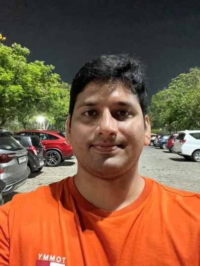 Apple iPhone 13 Pro Max Camera Sample - Front Selfie Low-Light