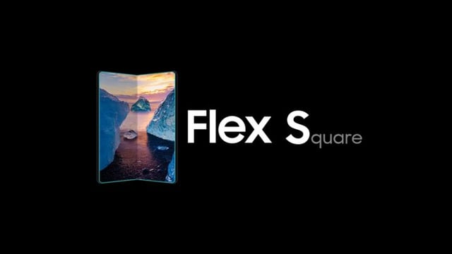 Samsung Flex Square OLED Display