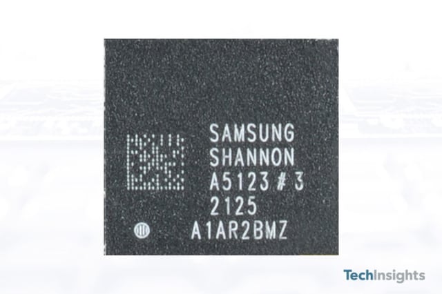 Módem Samsung Exynos Shannon A5123 5G