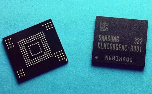 Samsung begins production of "world's fastest" eMMC 5.0 flash storage