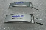 Samsung SDI launches a curved battery for wearable devices