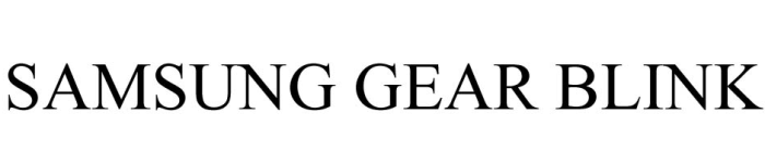 samsung-gear-blink-trademark-gc