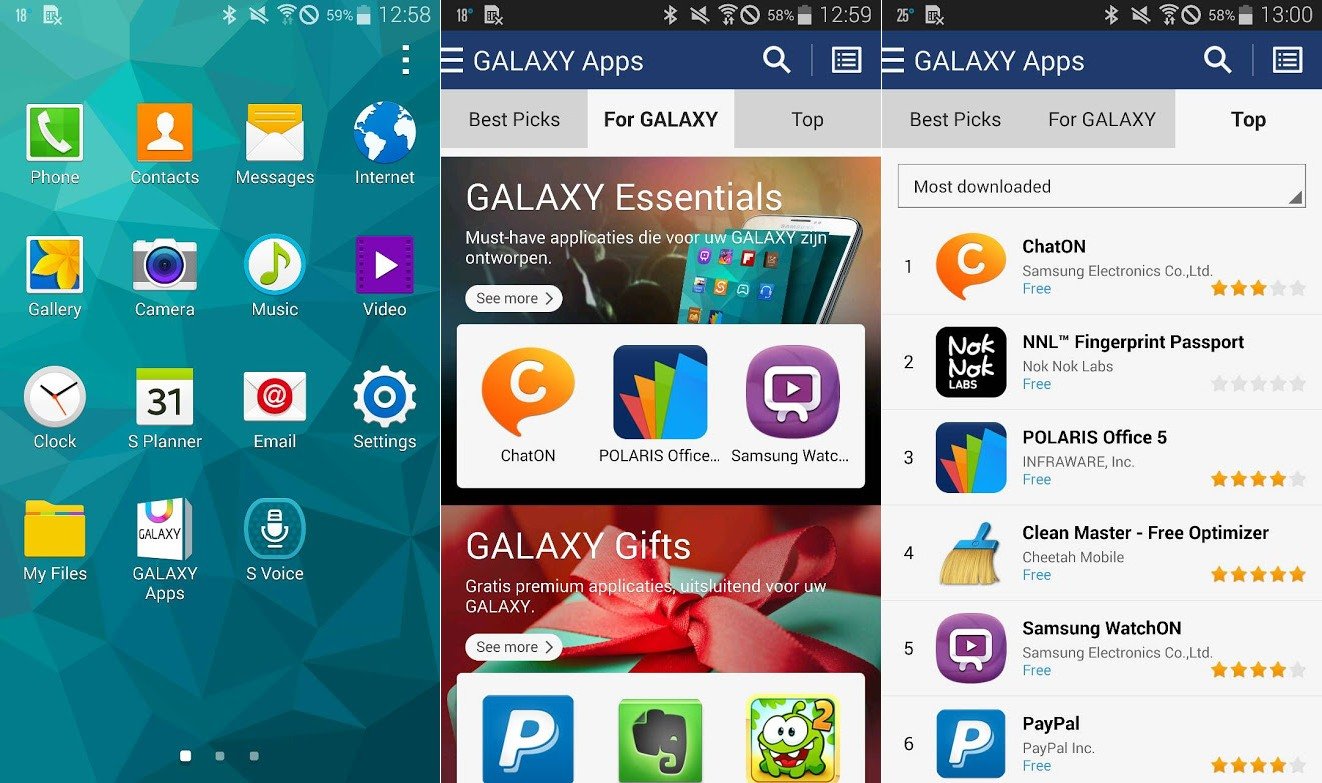 Samsung pushing out update to rename Samsung Apps to ...