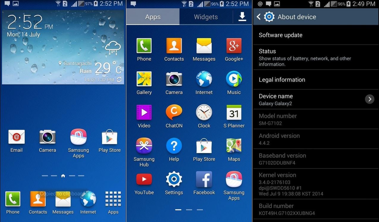 Samsung Galaxy Grand 2 (Dual SIM) gets Android 4.4.2 ...
