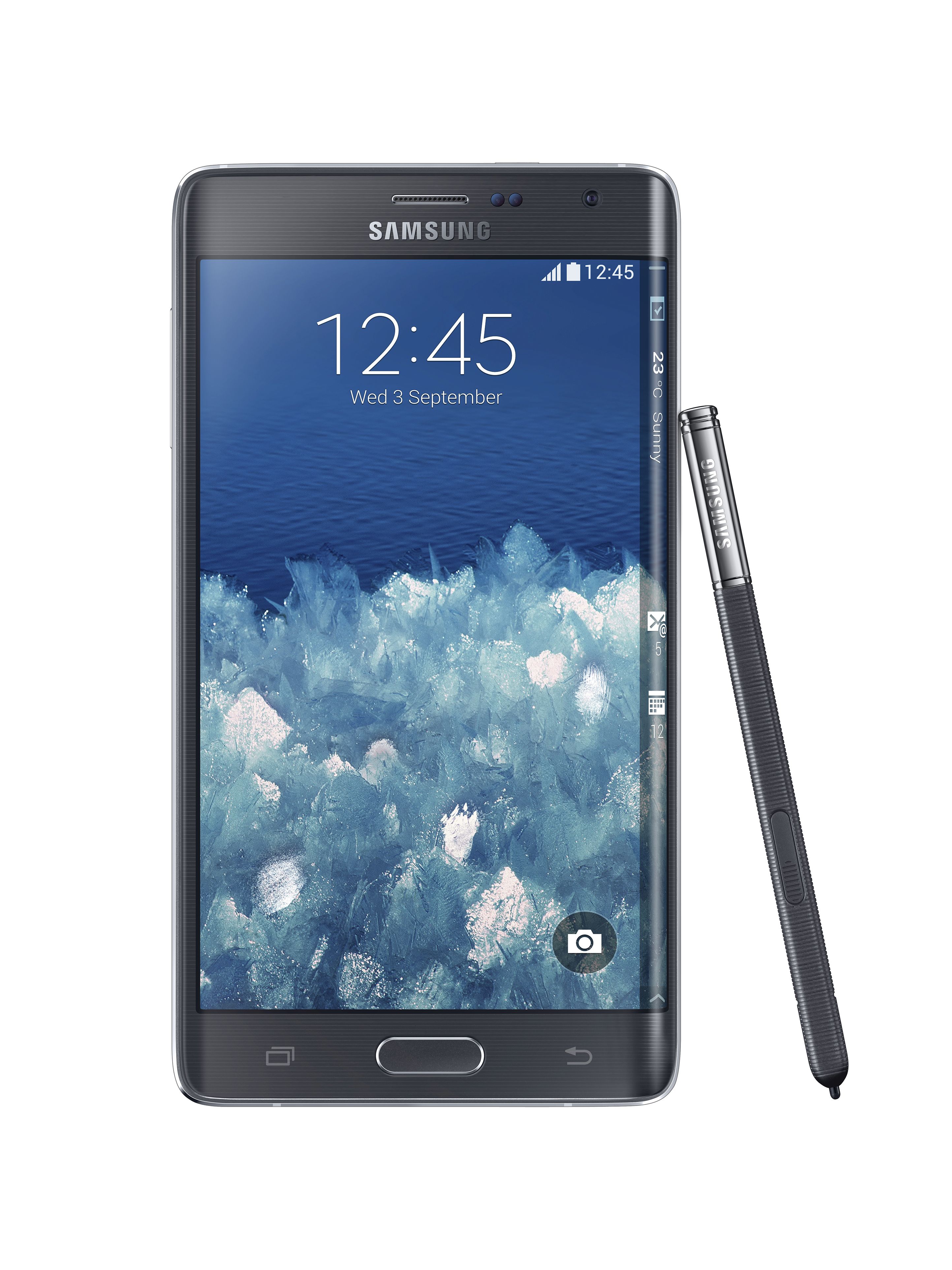 Samsung unveils the Galaxy Note Edge with a curved display