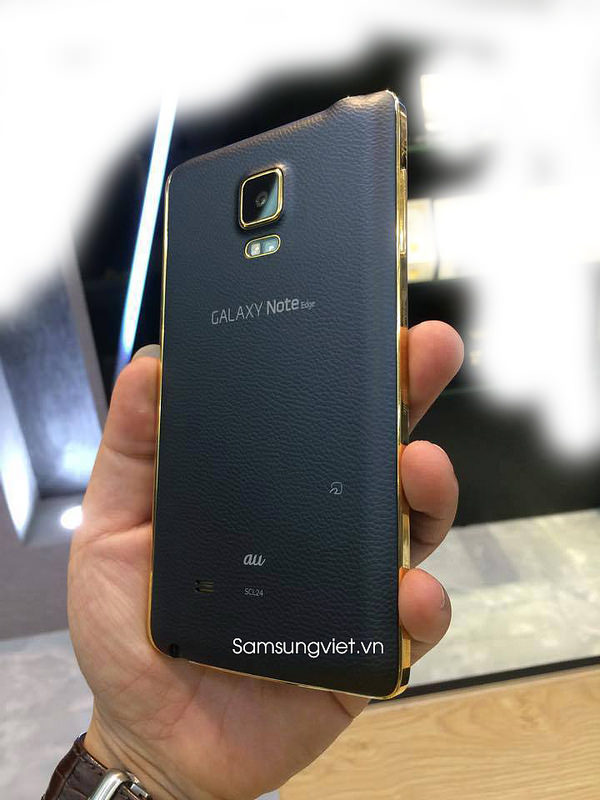 Samsung Galaxy Note Edge con oro de 24 quilates aparece en Vietnam