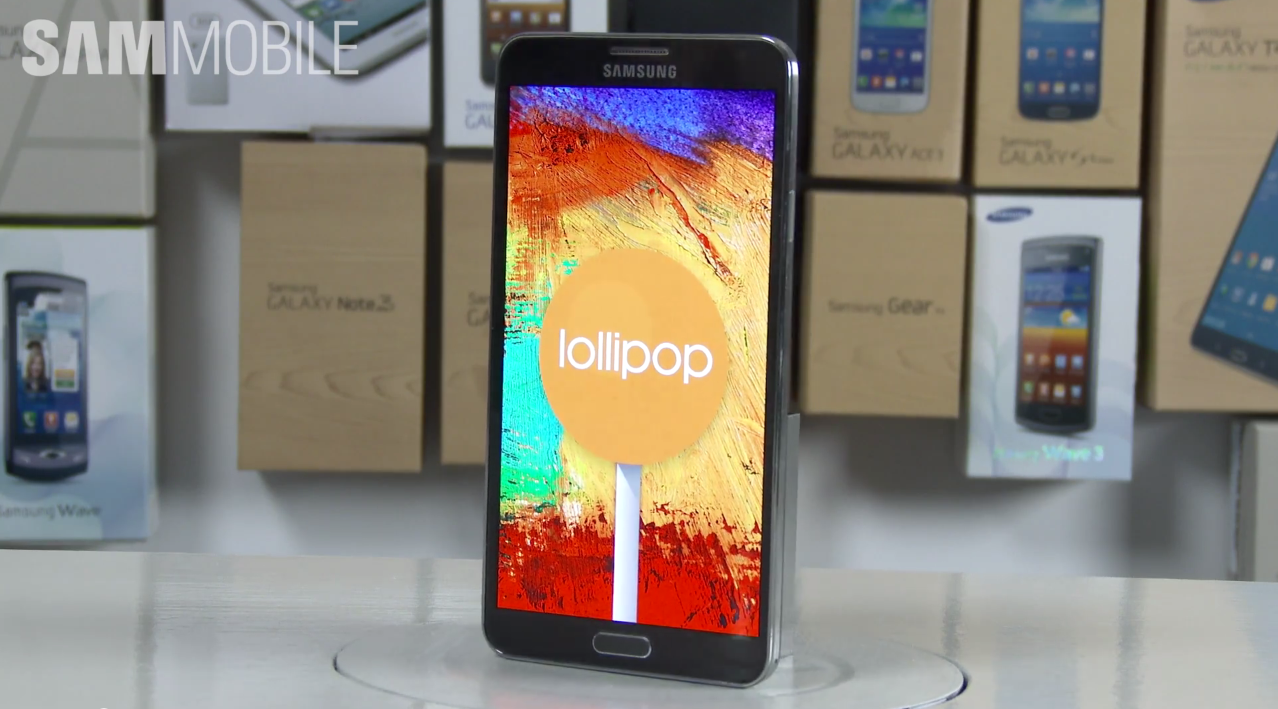 Update: more confirmations) Samsung: Note 2 will see Lollipop, but