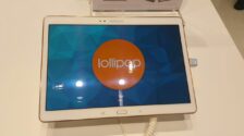 Samsung showcasing Galaxy Tab S running Android Lollipop at MWC