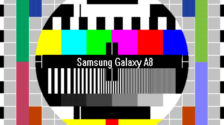 Samsung Galaxy A8 detailed screen analysis