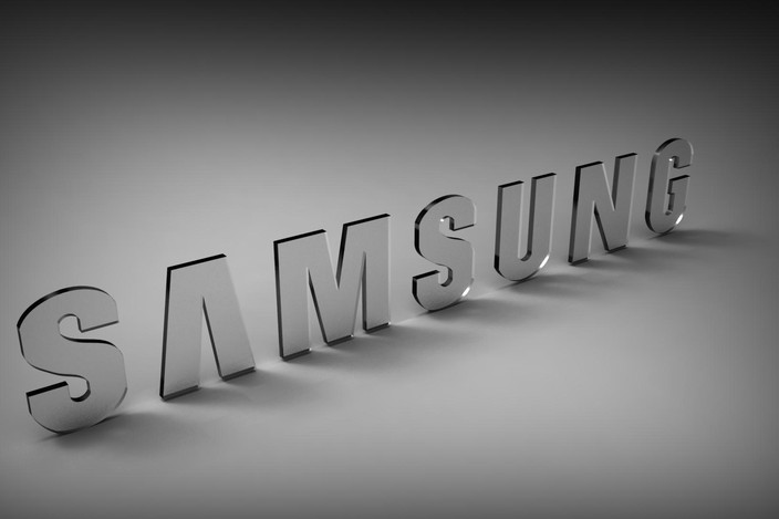 samsung logo silver