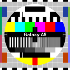 Samsung Galaxy A9 detailed screen analysis