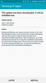 Samsung Galaxy Note 5 (SM-N920A) AT&T Android 6.0 Marshmallow Beta Update