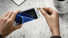 The Galaxy S7 has a microSD card slot, but doesn’t support adoptable storage