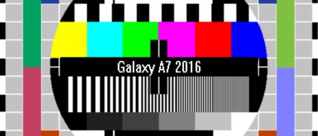 Samsung Galaxy A7 (2016) detailed screen analysis