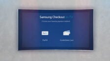 Samsung Checkout on TV is a native two-step payment system for smart TVs