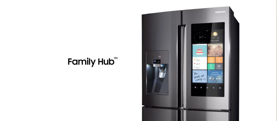 Samsung Family Hub 2.0, a smart fridge that you can talk to