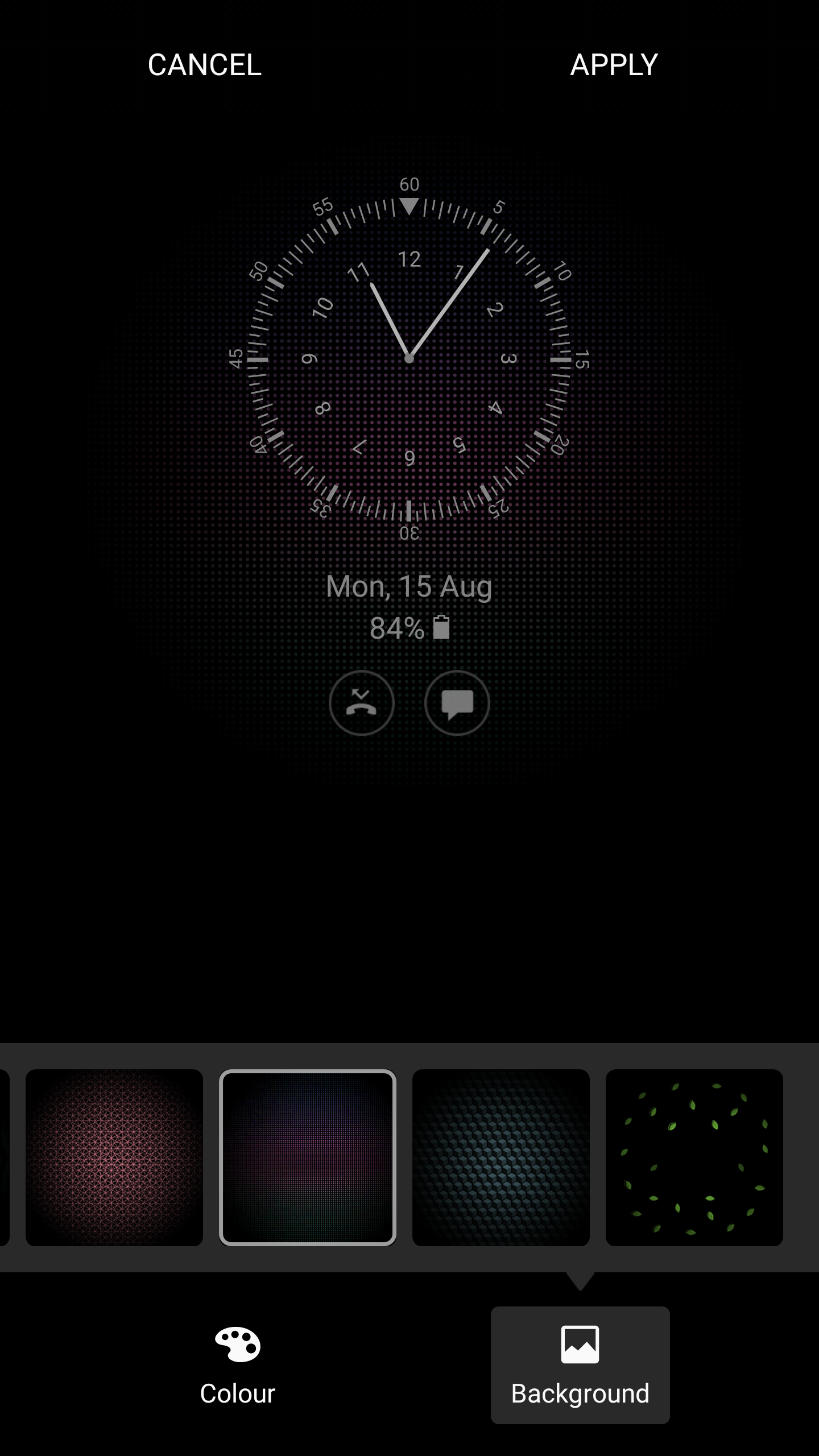Here are all the new Always On Display clock and calendar widgets on