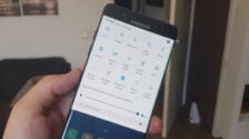 Samsung has relocated the brightness bar on the Galaxy Note 7