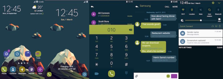 Samsung Galaxy Theme - [Invaser] Mountain Sunset (Live)