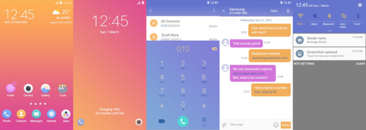 Samsung Galaxy Theme - [V] Coral