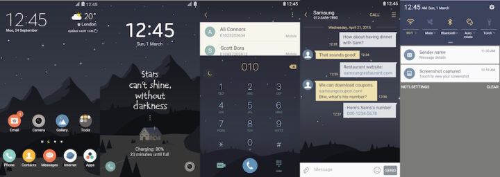 Samsung Galaxy Theme - [V] Midnight (Live)