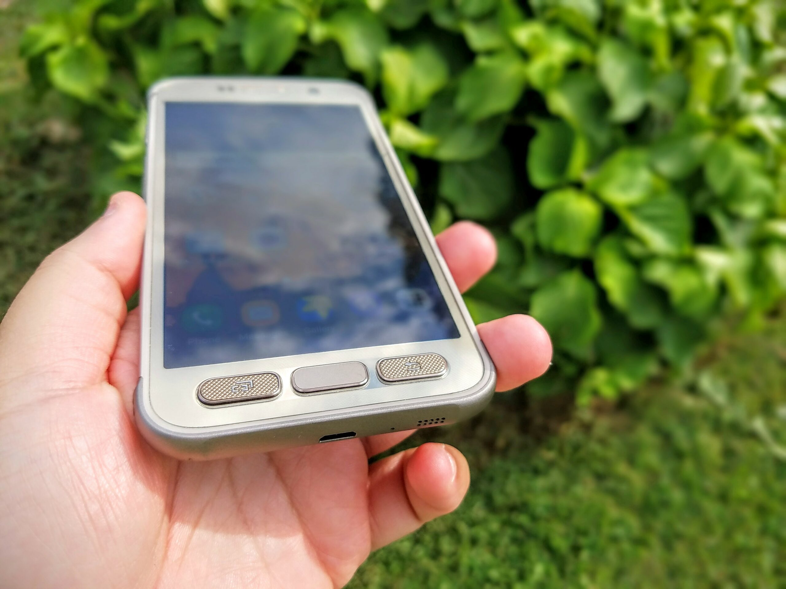 galaxy s7 active off-screen