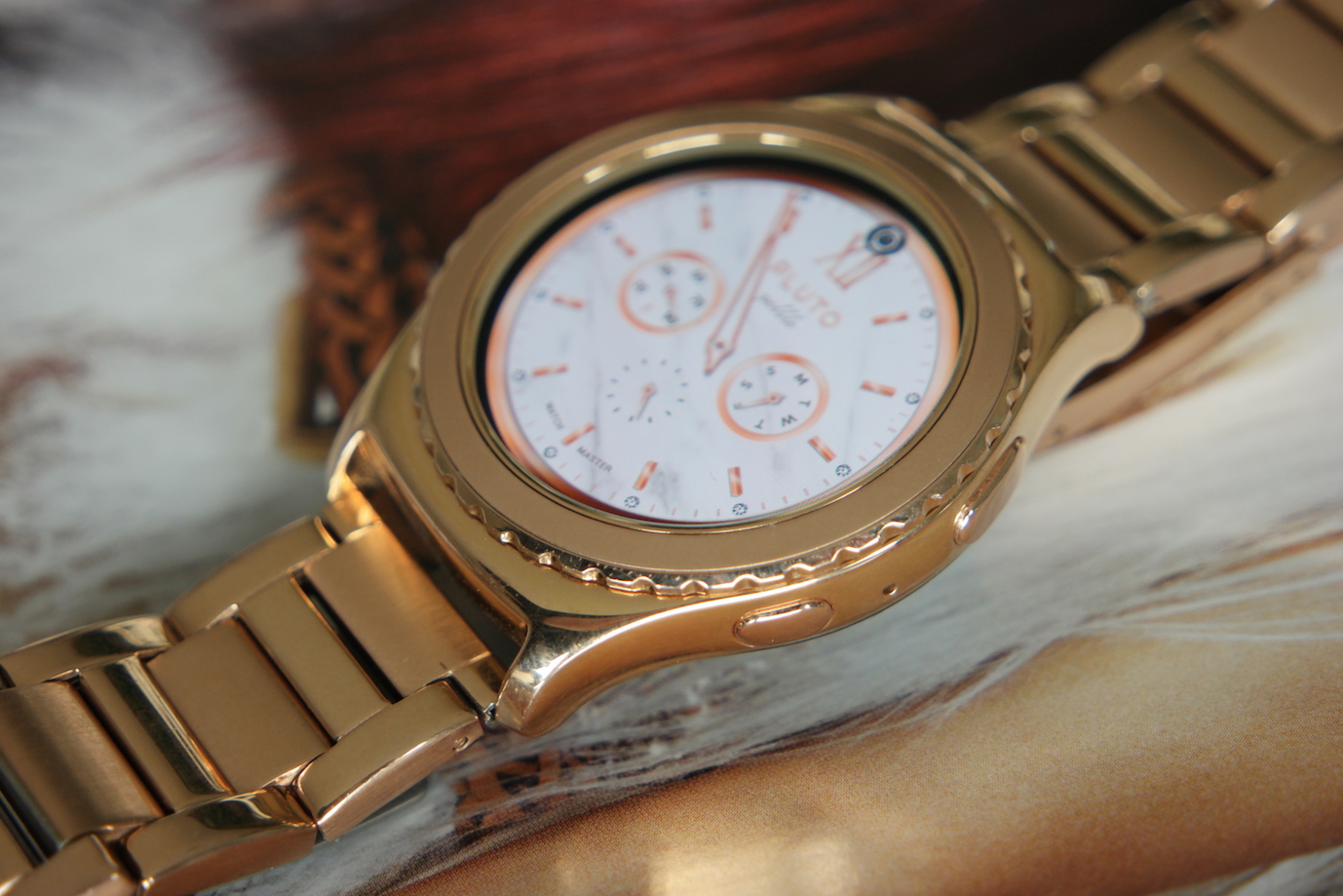 solnedgang Maleri symmetri Woman's view: Samsung Gear S2 Classic 18K Rose Gold - SamMobile - SamMobile