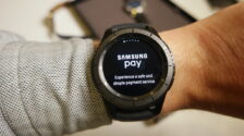 This video shows Samsung Pay on the Gear S3 working with an LG V20