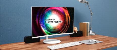 Samsung unveils its new CH711 curved quantum dot monitors just before CES 2017