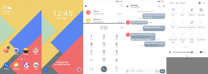 Samsung Galaxy Theme - [Soni] Spark UI