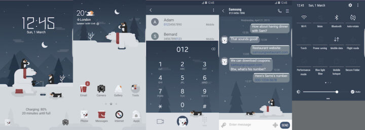 Samsung Galaxy Theme - [HIO] Arctic Fishing - Live