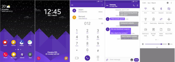 Samsung Galaxy Theme - [Soni] Bora UI (White)