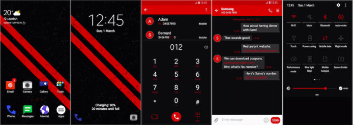 Samsung Galaxy Theme - [Soni] Cherry