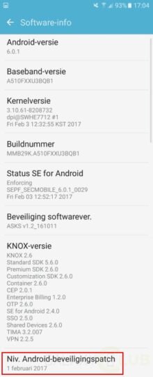 galaxy-a5-2016-update-xxu3bqb1-security-patch-februari-device-info