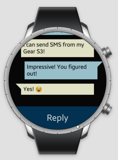 SMSGear for Gear S3 - 2