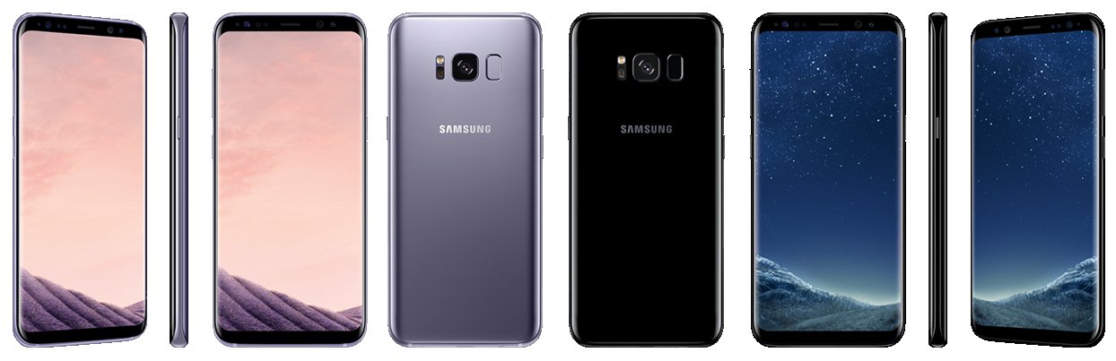 Samsung Galaxy S8 fully revealed in 'Orchid Gray' and 'Black Sky