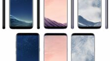 Good on Samsung for using black on the front of every Galaxy S8 color variant