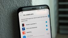 Galaxy S8 Tip: Use all apps in fullscreen mode on the phone’s tall display