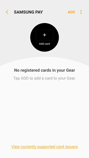 samsung pay gear s2 not working