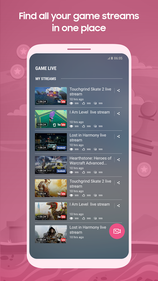Samsung's Game Live app is now available on the Play Store ...