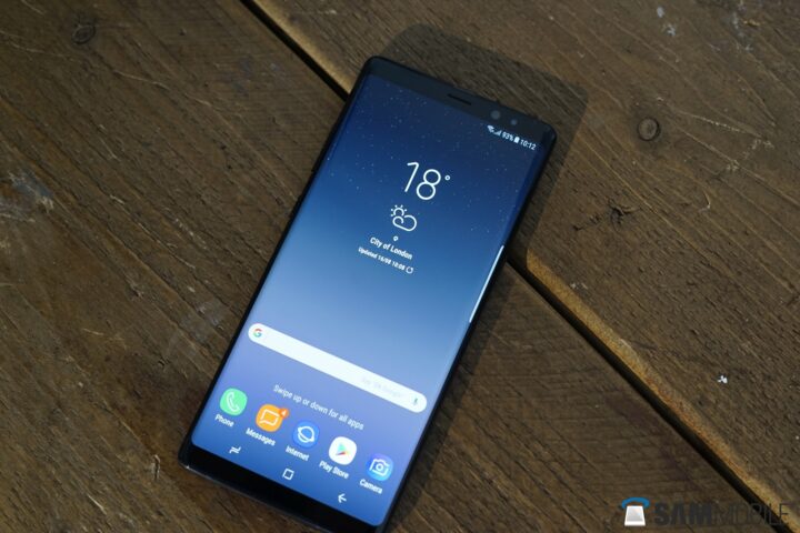 galaxy note 8 display