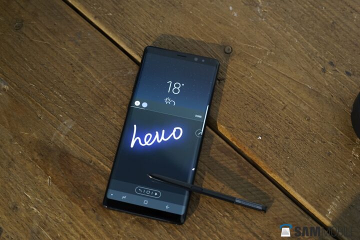 galaxy note 8 s pen