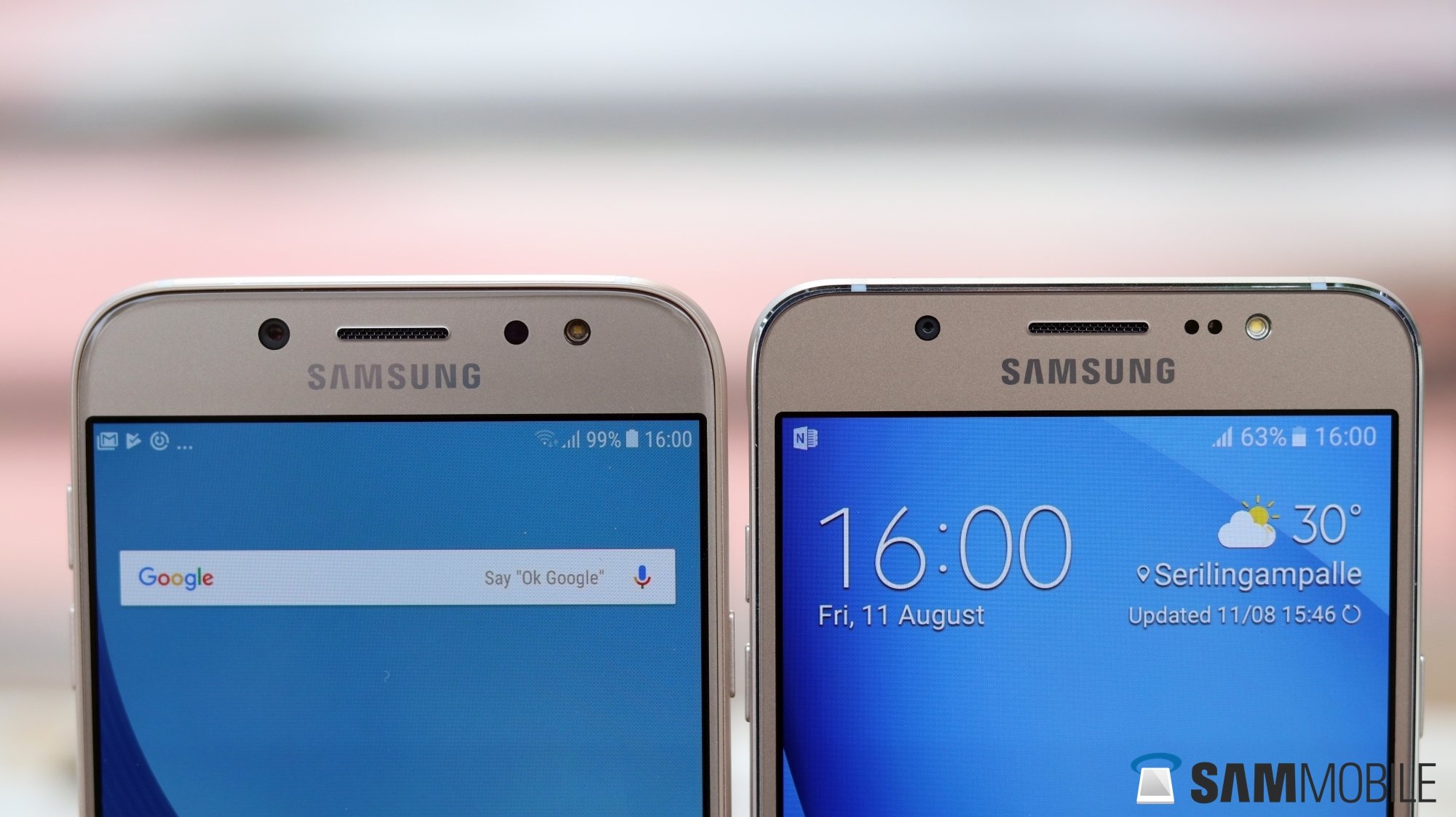 Samsung Galaxy J7 17 Vs Galaxy J7 16 In Pictures Sammobile